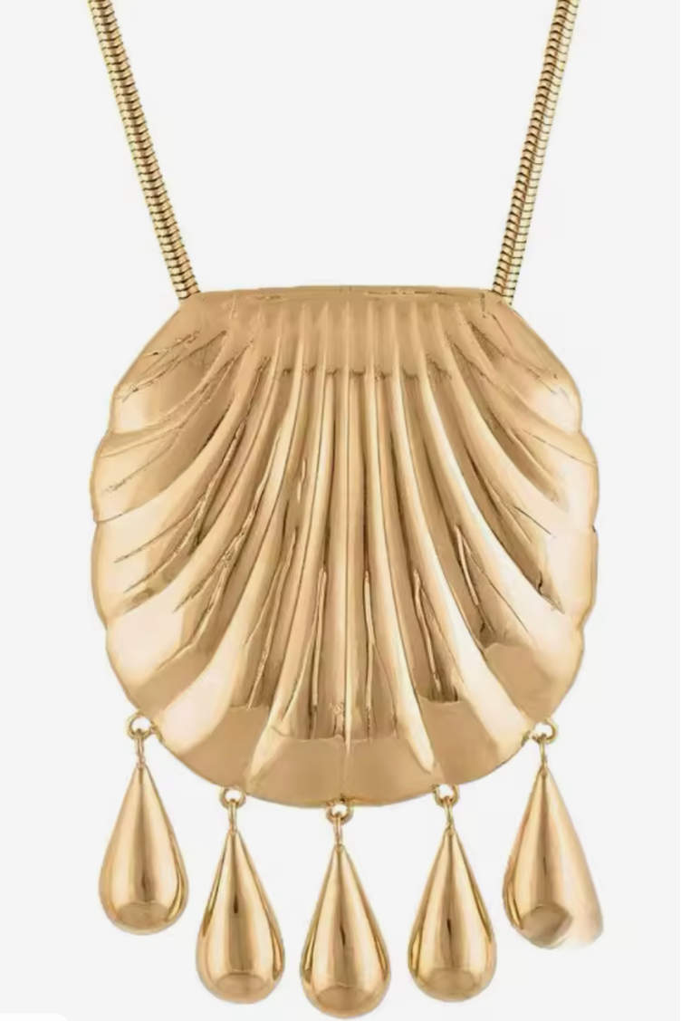 Shell Statement Fringe Pendant | Waterproof