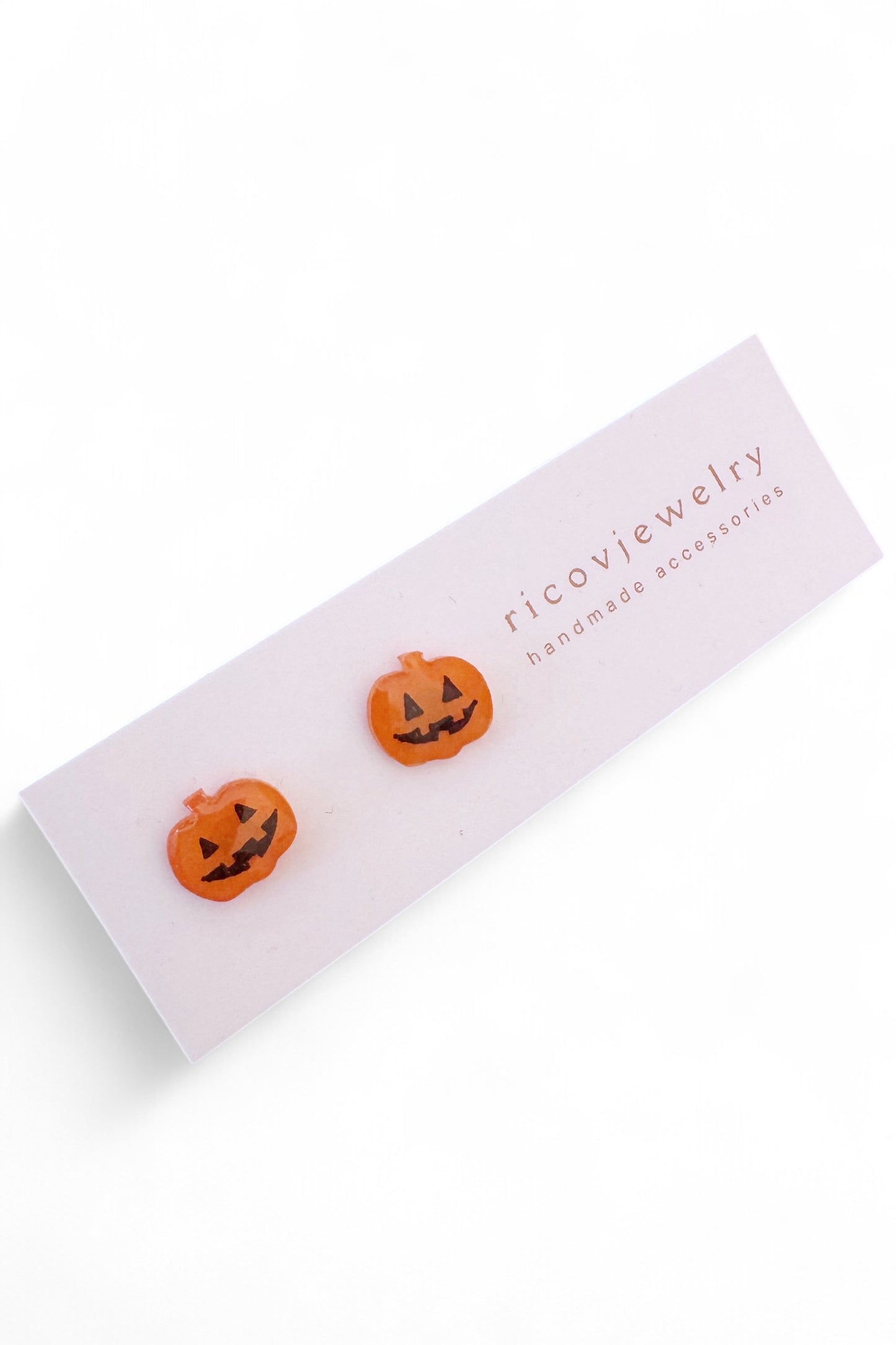 Pumpkin Earrings