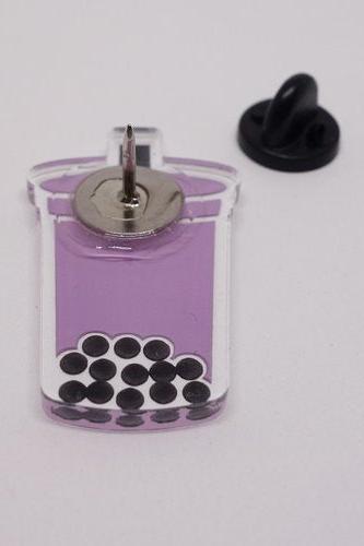 Lili1107 Bubble Tea Pin