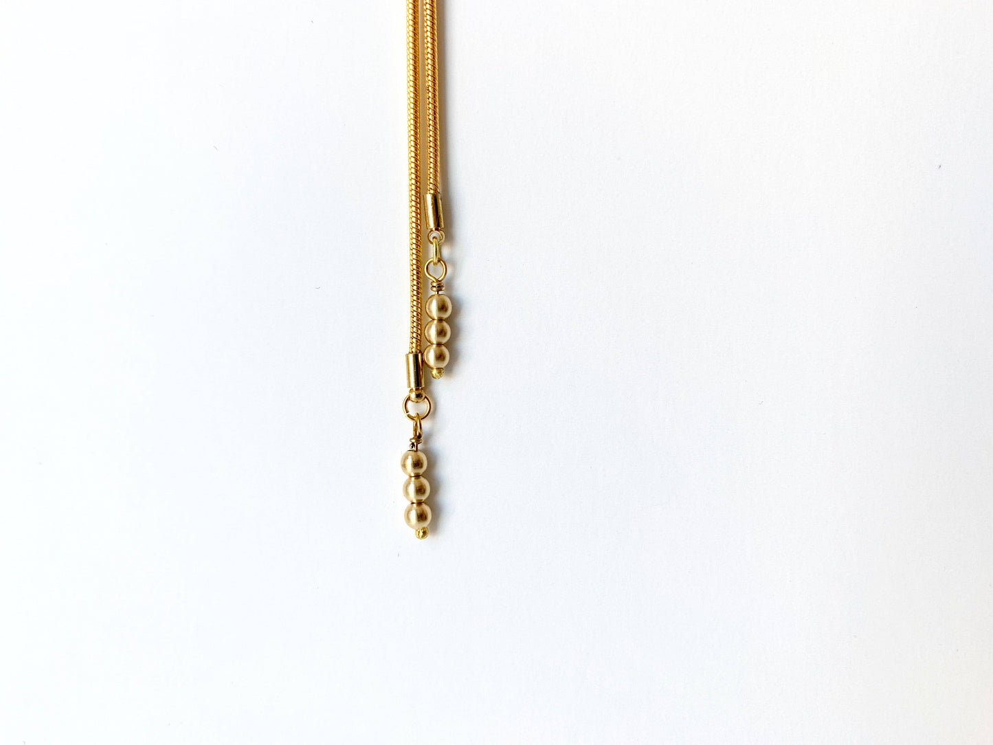 TROLLOP Gold Bolo Tie - Mini
