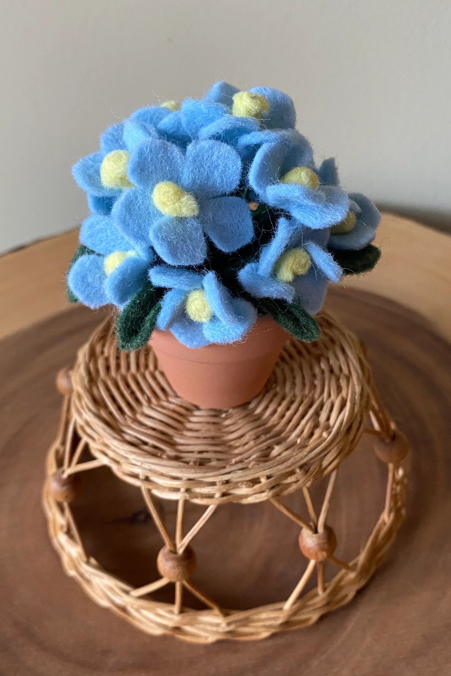 Forget-Me-Not Forever Felt Flowers