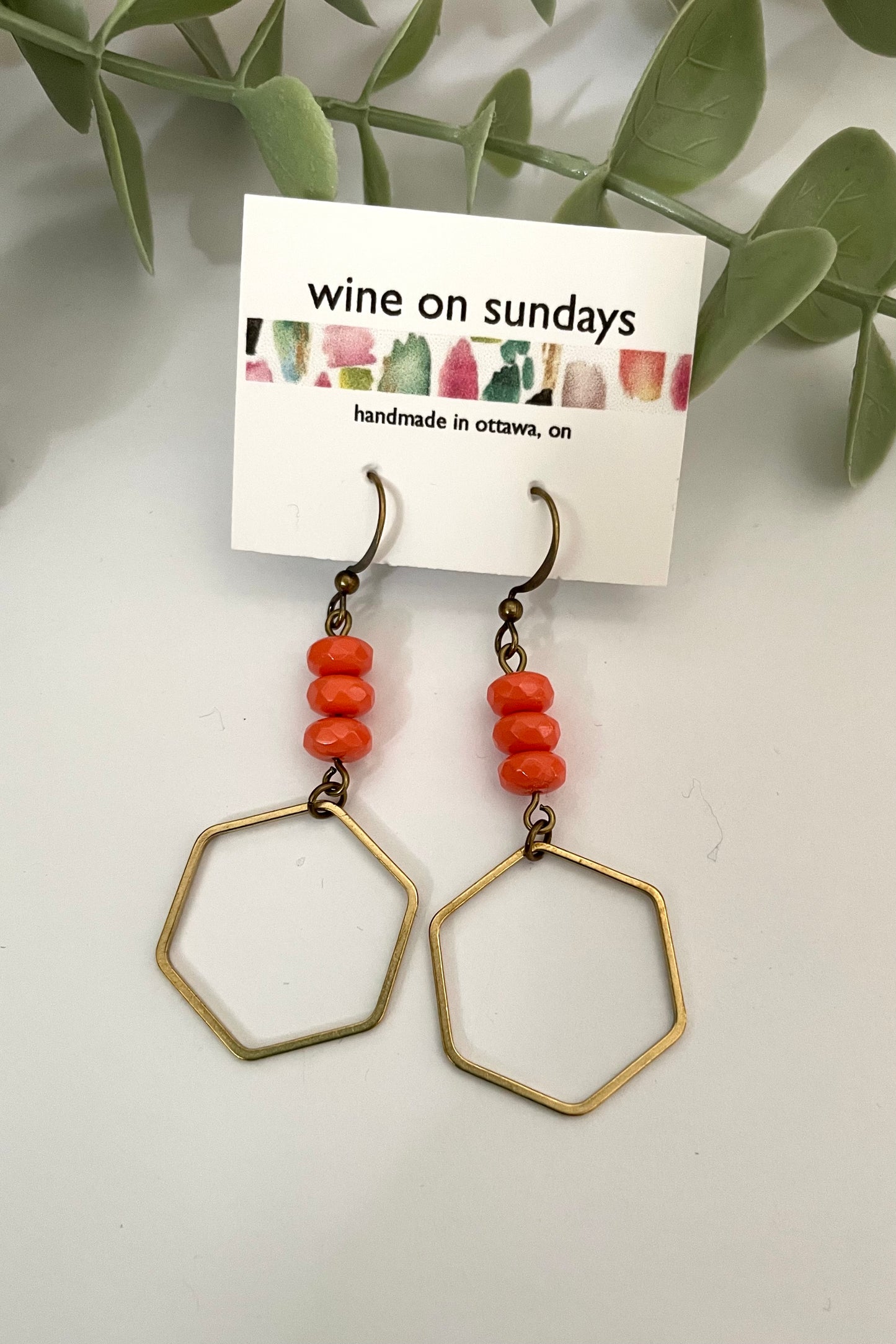 Melissa Hex Earrings