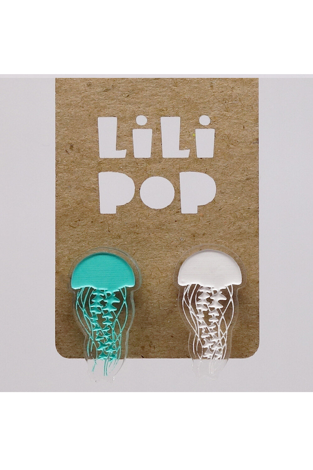 Lili0887 Jellyfish Stud Earrings