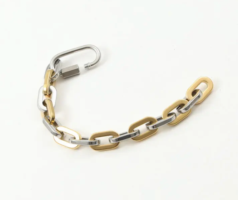 Relier Carabiner BiColour Link Bracelet-Waterproof  