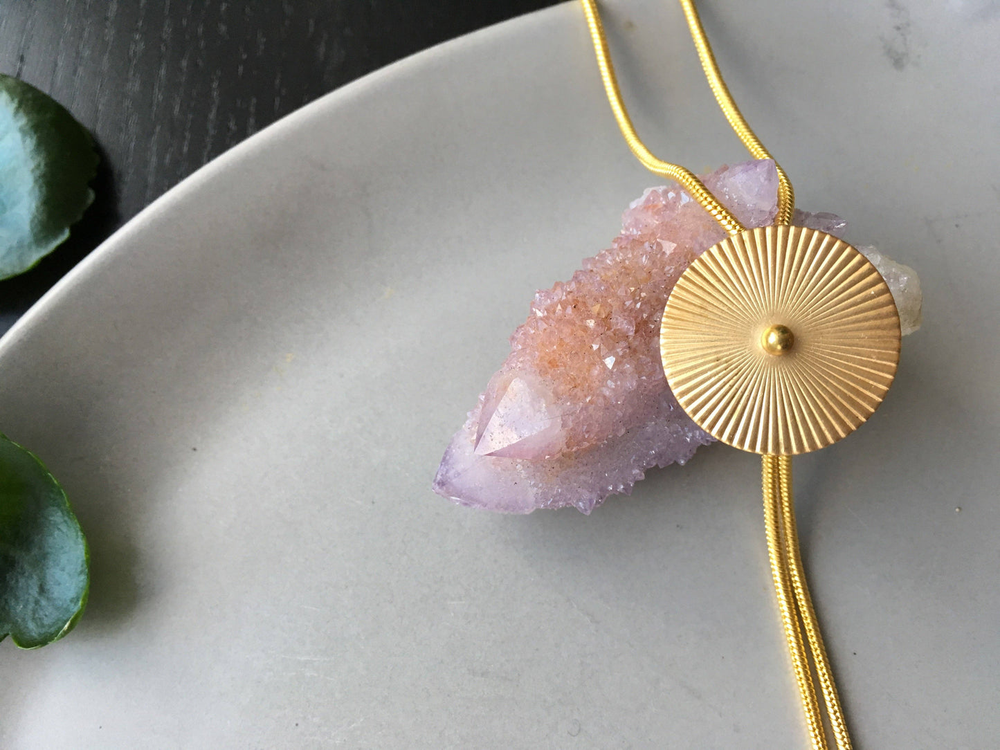 TROLLOP Gold Bolo Tie - Mini