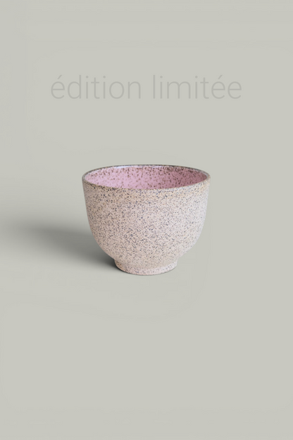 Pink chamois teacup