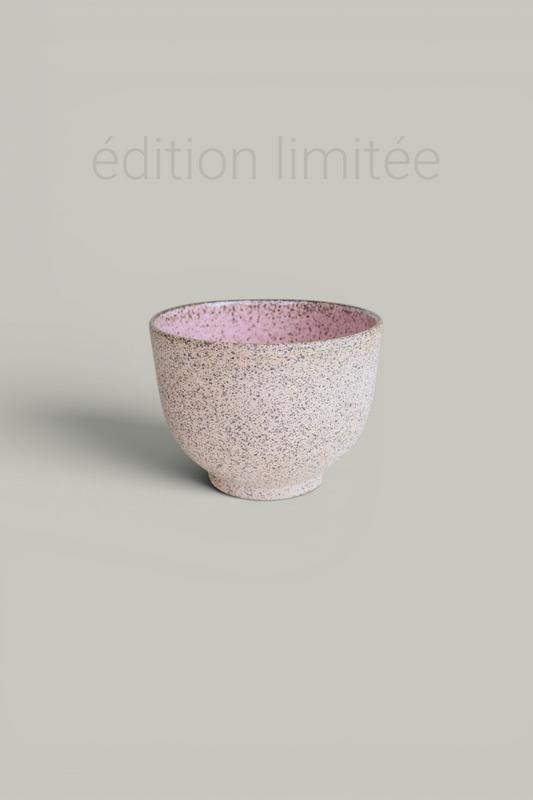 Pink chamois teacup