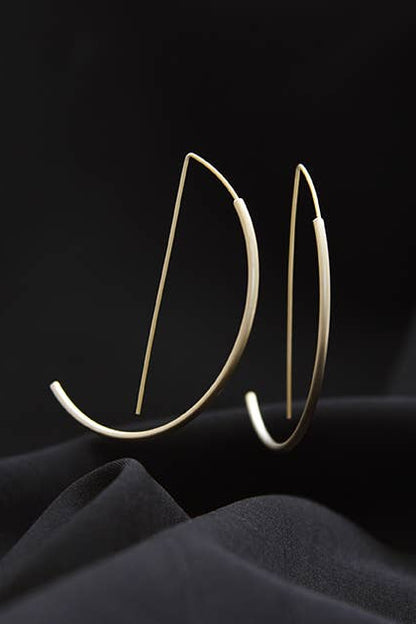Lune Hoop Earrings