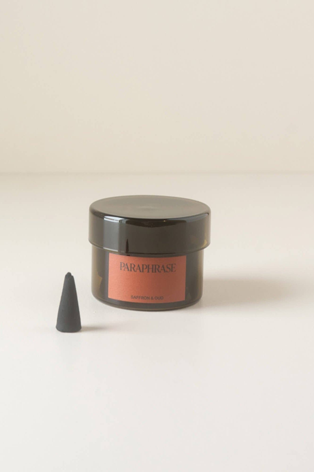 SAFFRON & OUD INCENSE CONES