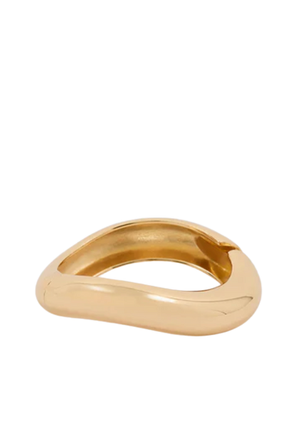 Editorial Hinge Bracelets | 14K Gold PVD