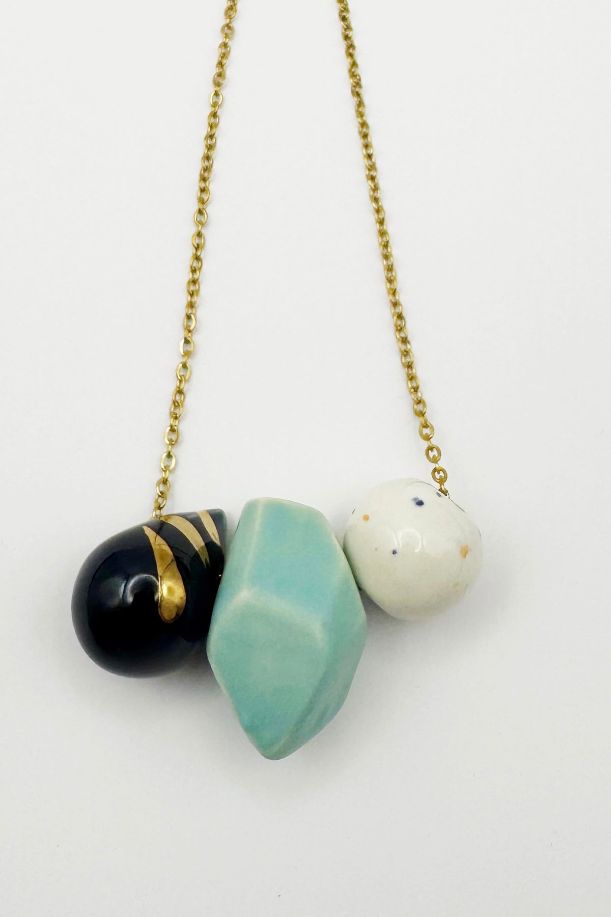 Three Bead Necklace - several options