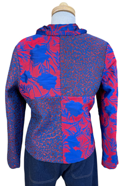 Fall/Winter Mosaique Reversible Two-Colour Jacket Size 12