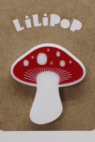 Lili1008 Mushroom Pin