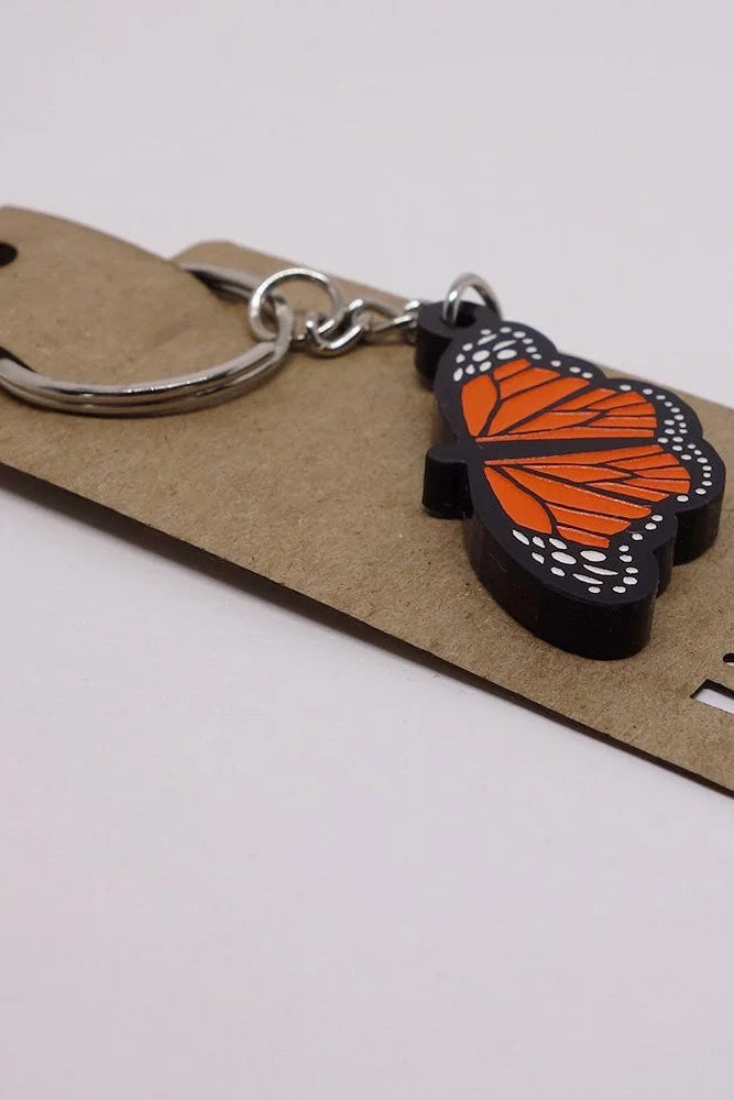 Lili1007 Monarch Butterfly Keychain