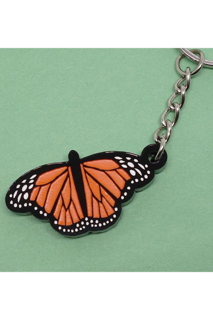 Lili1007 Monarch Butterfly Keychain