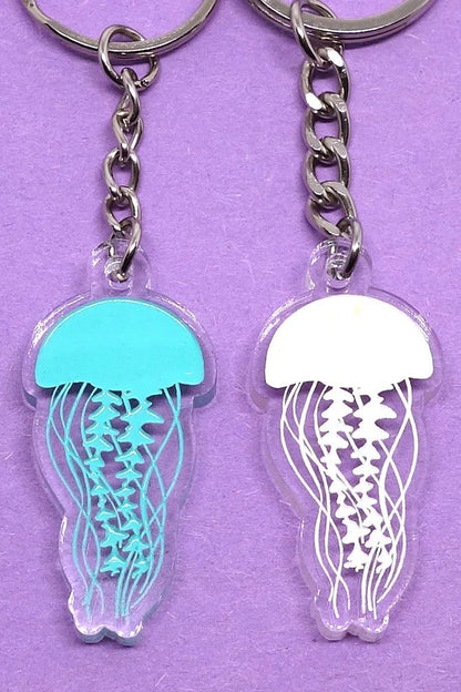Lili0972 Jellyfish Keychain