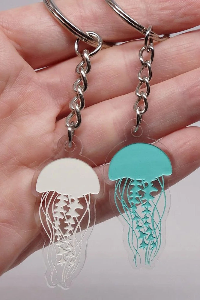 Lili0972 Jellyfish Keychain