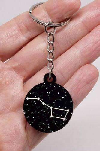 Lili0808 Constellation Keychain