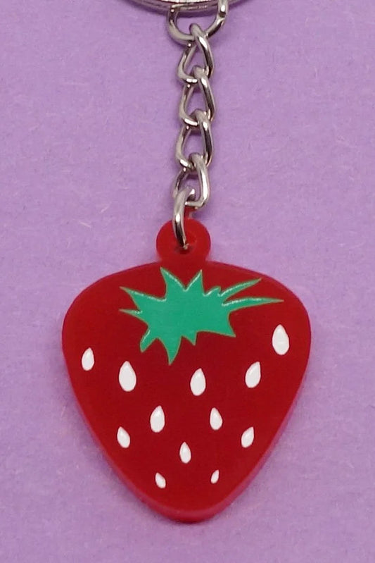 Lili0678 Strawberry Keychain