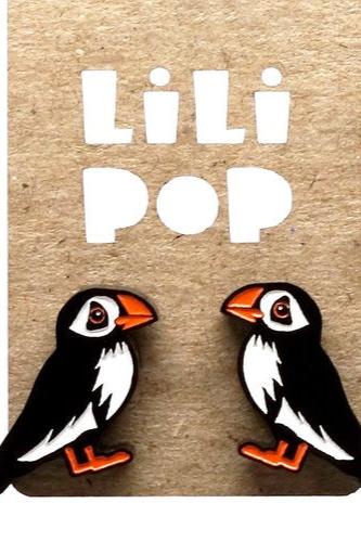 Lili1020 Puffin Earrings