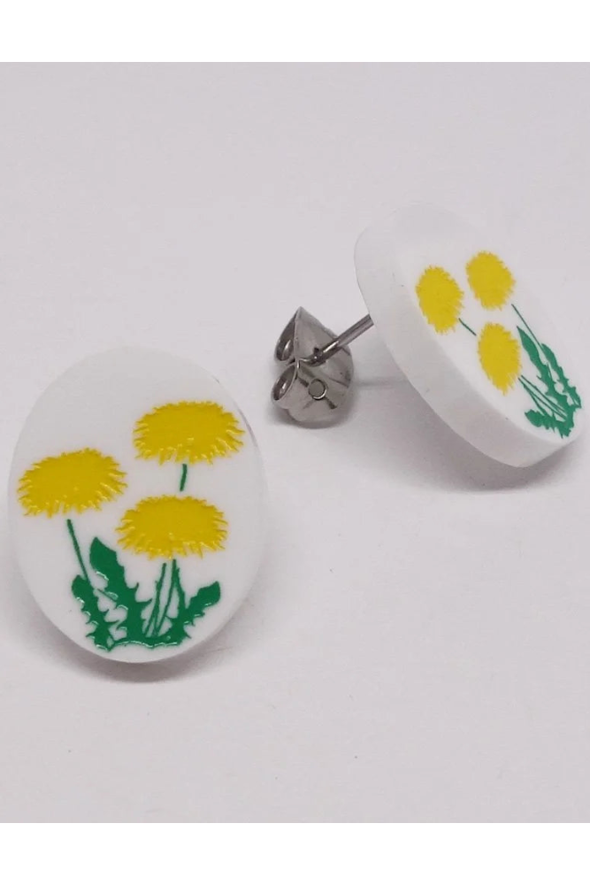 Lili1078 Dandelions Stud Earrings