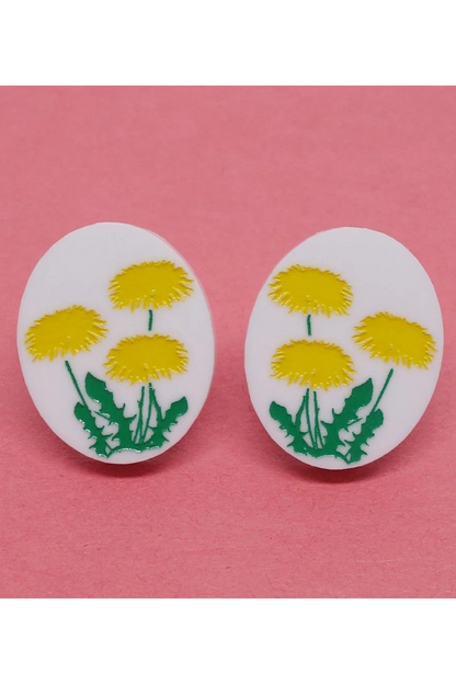 Lili1078 Dandelions Stud Earrings