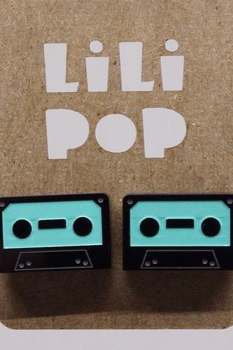 Lili1091 Cassette Tape Earrings