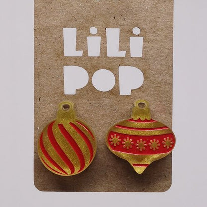 Lili1100 Christmas Ornament Studs