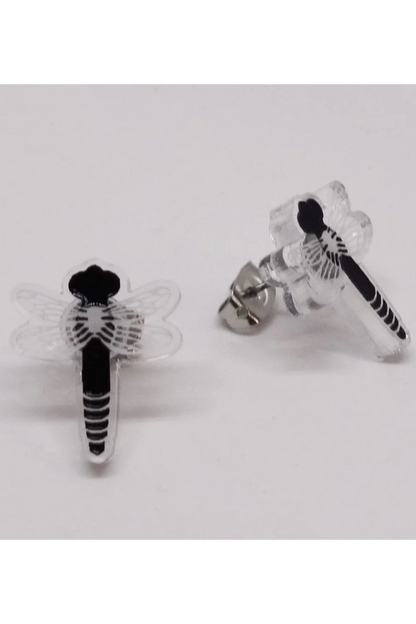 Lili1133 Dragonfly Stud Earrings