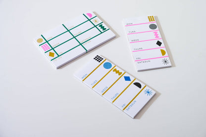 Weekly Notepad • Green