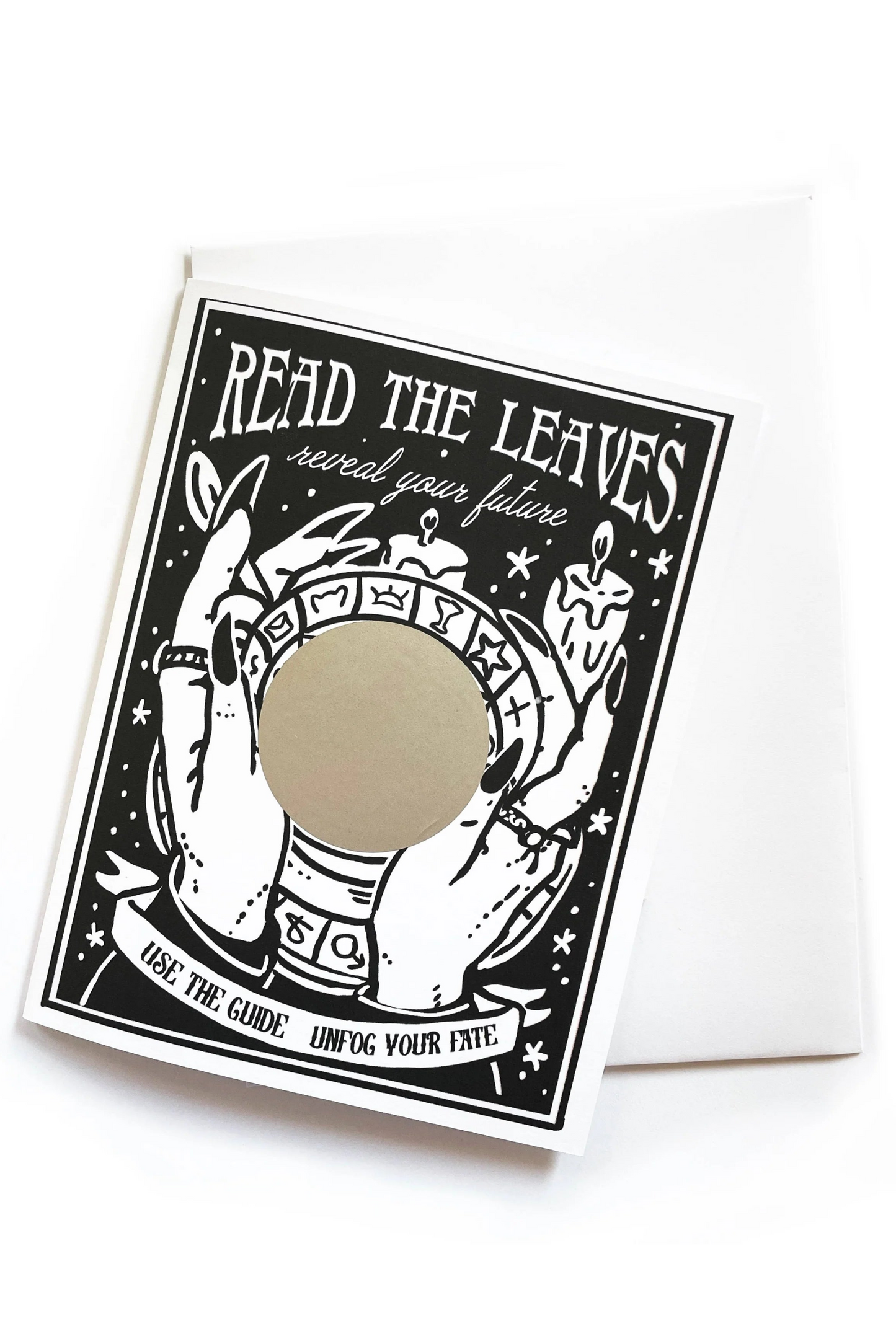 Fortune Telling Card - Tea Leaves