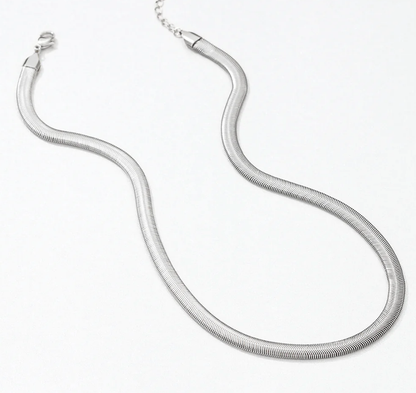Snake Wheat Stainless Steel Waterproof Necklace