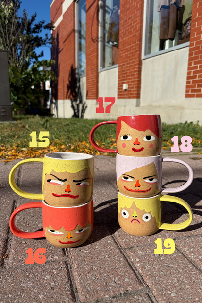 Face Mugs 12 oz