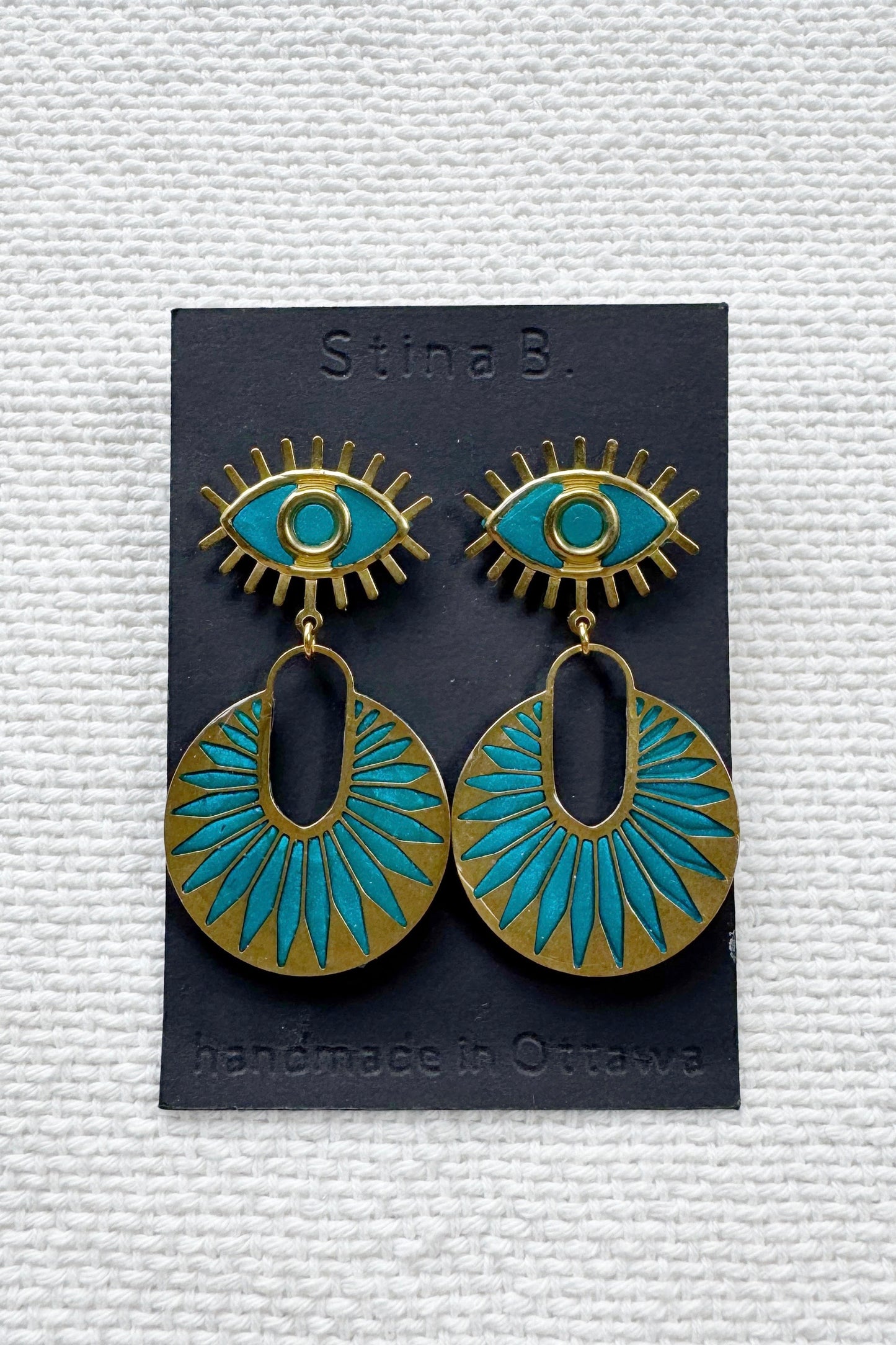 Corona Eye Earrings