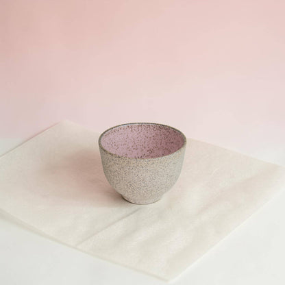Pink chamois teacup