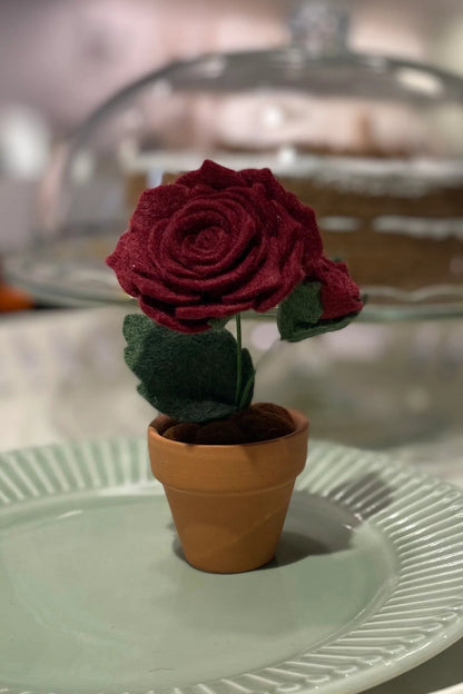 Mini Felt Flower