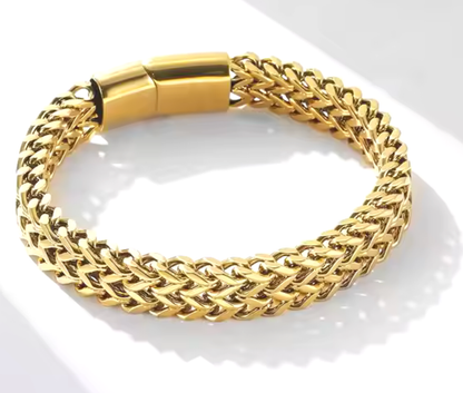 Estate Cuff Stainless Steel Bracelet
