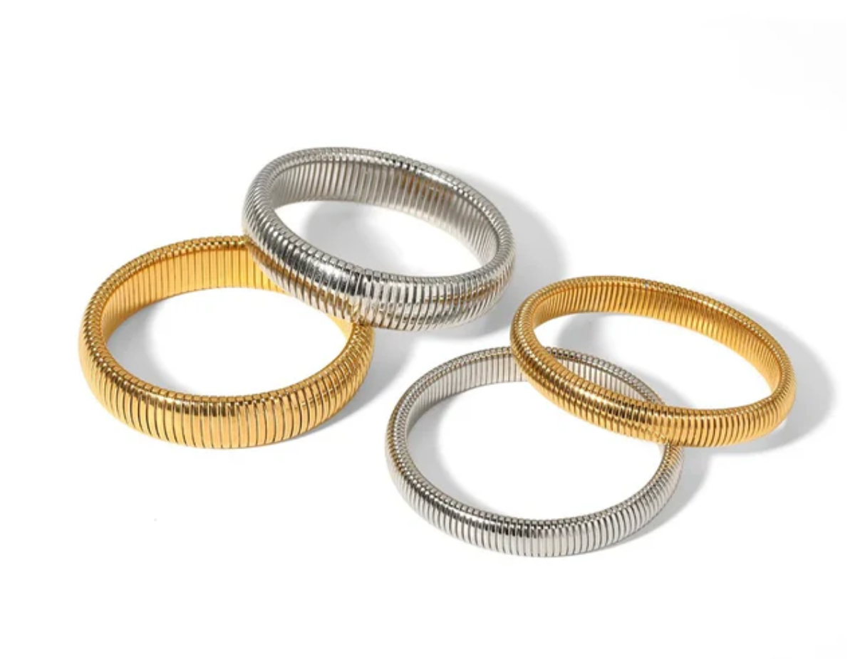  Cobra Tobogas Omega Stretch -Waterproof- 14K Gold-PVD