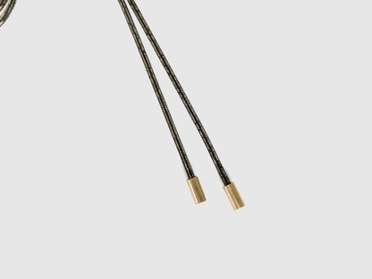 TROLLOP Black & Gold Bolo Tie