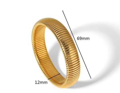  Cobra Tobogas Omega Stretch -Waterproof- 14K Gold-PVD
