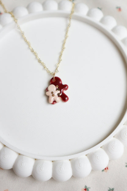 Gingerbread Necklace