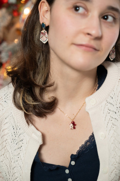 Gingerbread Necklace