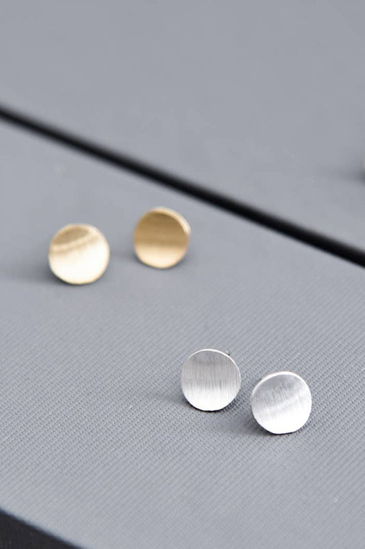 Petite Curl Dot Ear Studs