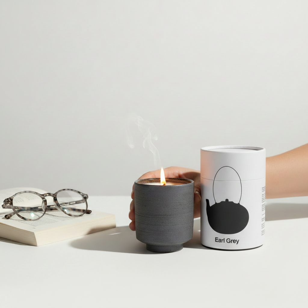 Ceramic candle · Earl Grey