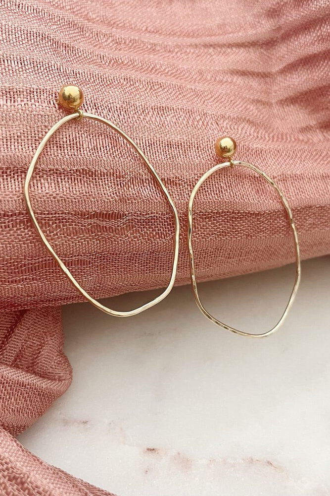 Oval Hoops