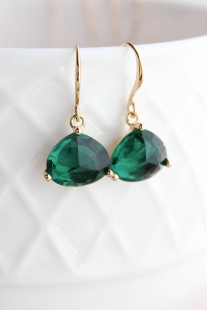 Triangle Teardrop Earrings (2 colors)