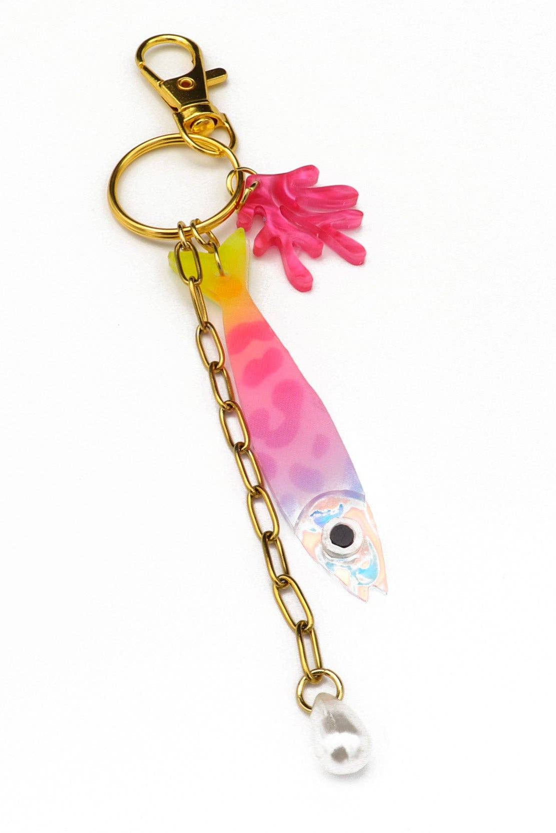 Sardine Bag Charm-Rainbow