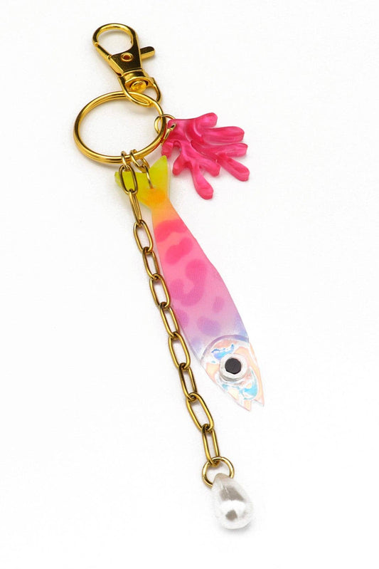 Sardine Bag Charm-Rainbow