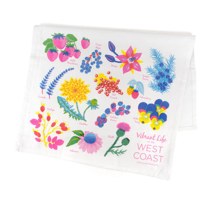 Vibrant Life Series - Herbals Tea Towel