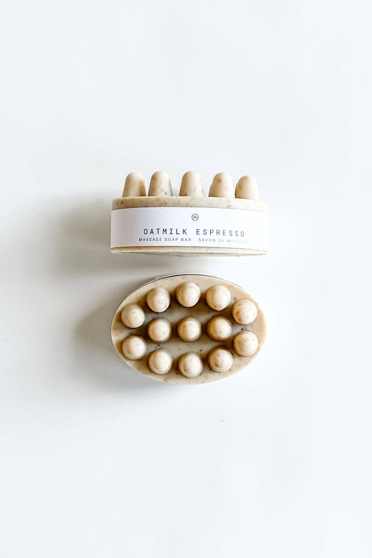 Oatmilk Espresso Massage Soap Bar